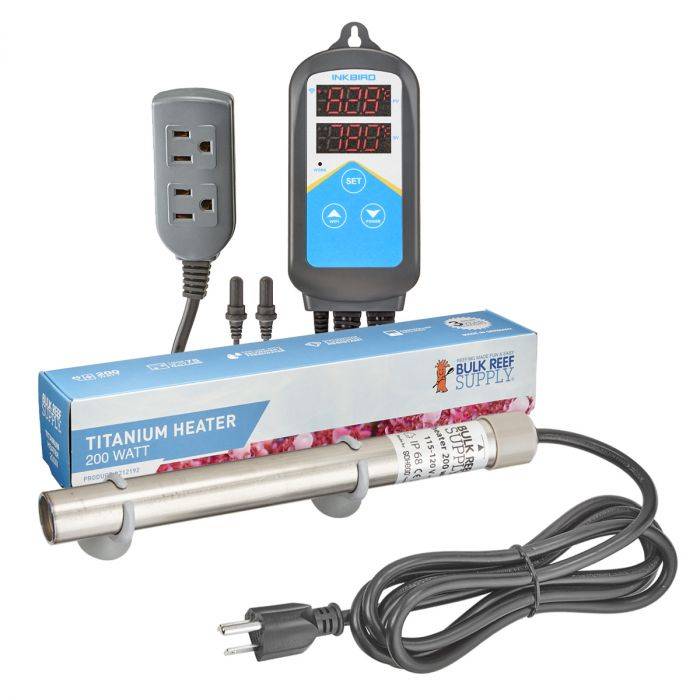 Bulk Reef Supply Titanium Heater System WiFi 200W