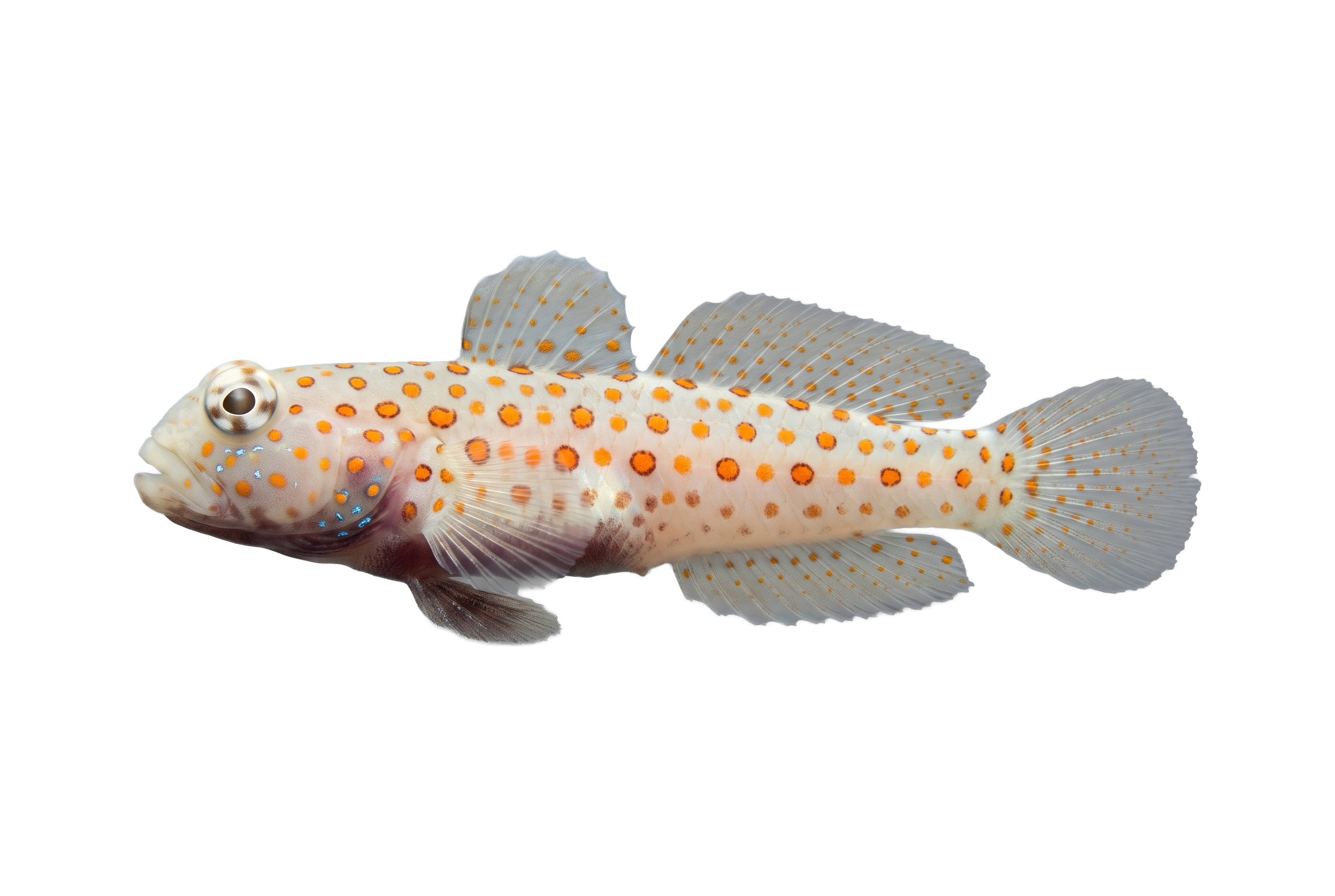 Orange Spotted Prawn Goby